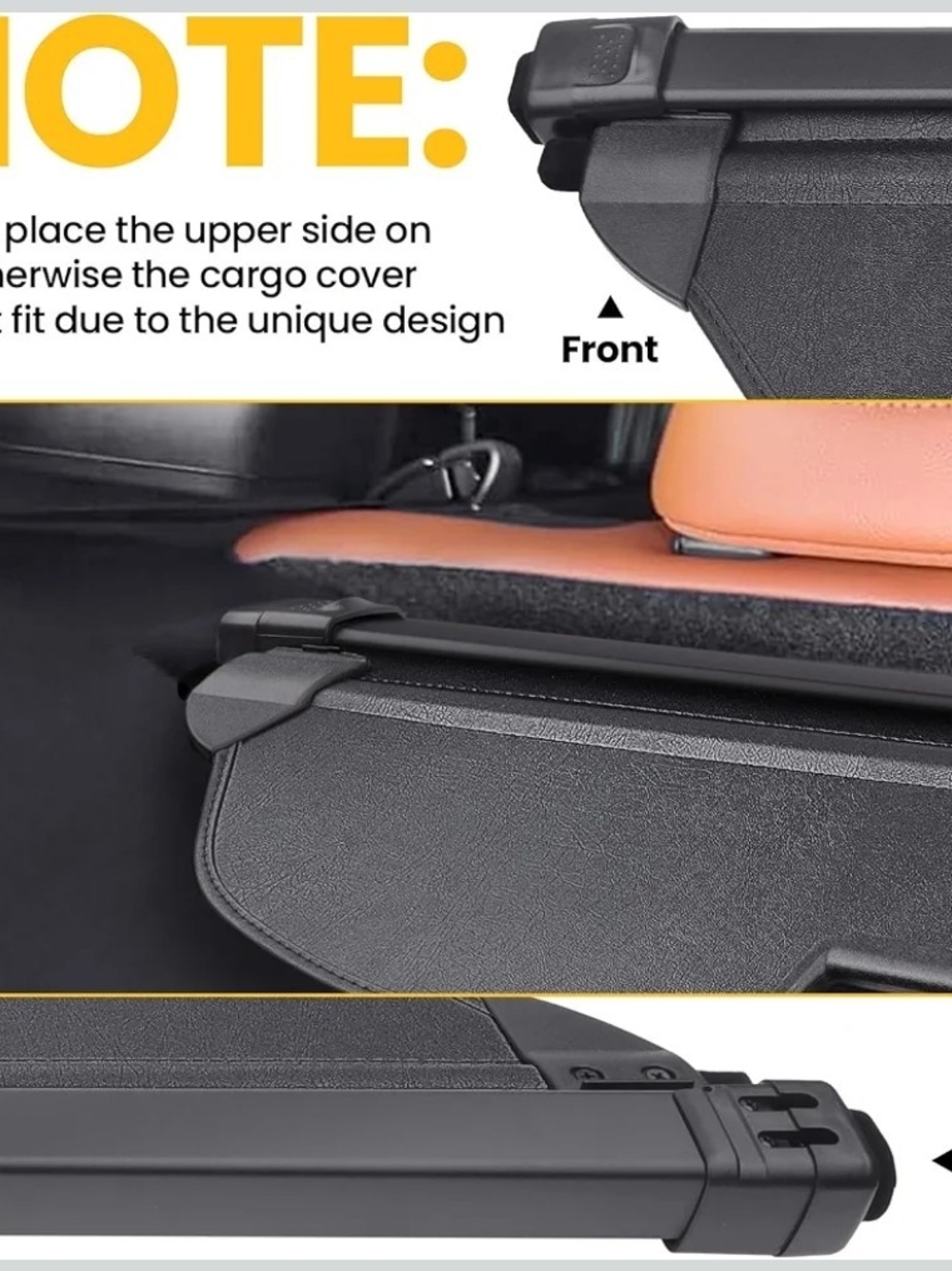 Drytuns Cargo Cover for Mazda CX-50 2023-2026 Retractable Trunk Privacy Shield - Picture 7 of 9